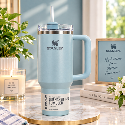 Stanley 40oz Blueberry Milk H2.O Flowstate Tumbler Target Exclusive Free shipping