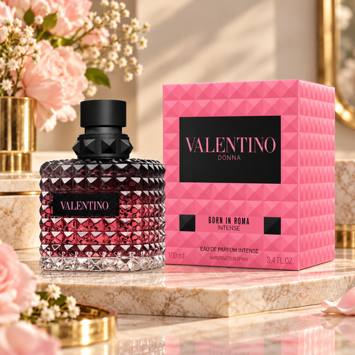 Women Perfume Donna Born In Roma Intense Valen Eau De Parfum Spray 3.4oz