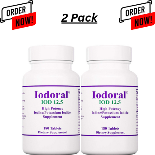 Optimox® Iodoral® 12.5 mg – 180 tablets 2 Pack