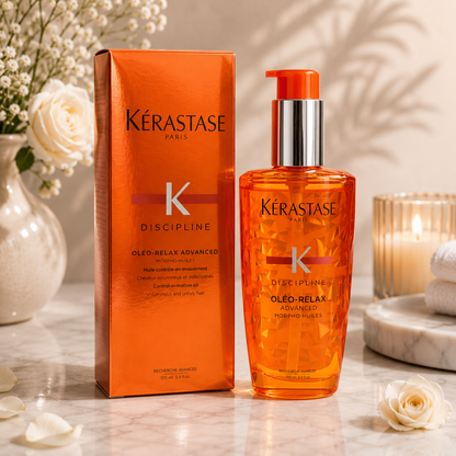 Kerastase Discipline OLEO RELAX ADVANCED HAIR Oil Anti-Frizz 100ml Free shipping