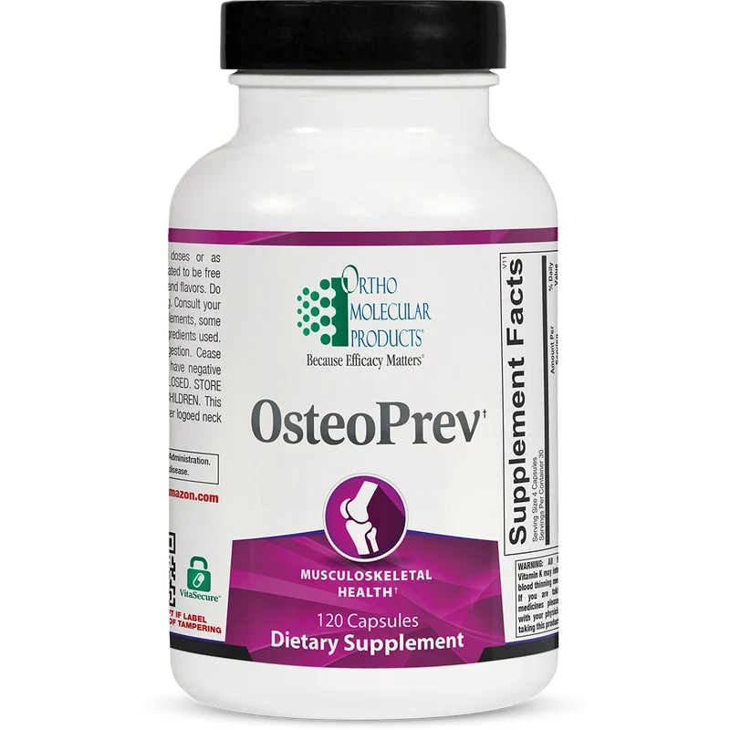 OsteoPrev (120 Capsules) by Ortho Molecular Products 2 Pack