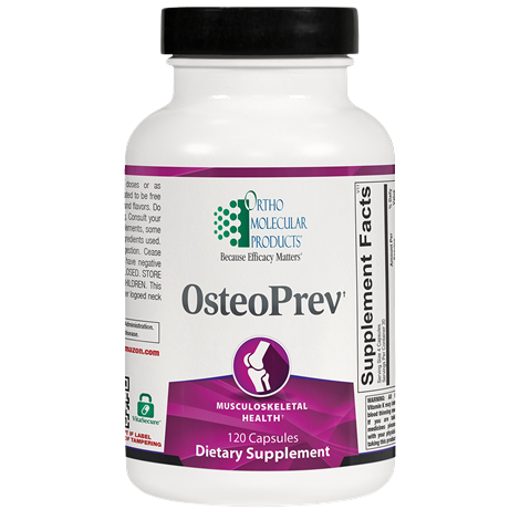 OsteoPrev (120 Capsules) by Ortho Molecular Products 3 Pack