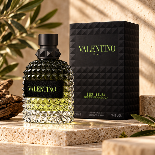 Valentino Uomo Born In Roma Green Stravaganza 100 ml/3.4 Oz