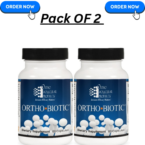 Ortho Biotic Capsules - 60 Capsules 2 Pack