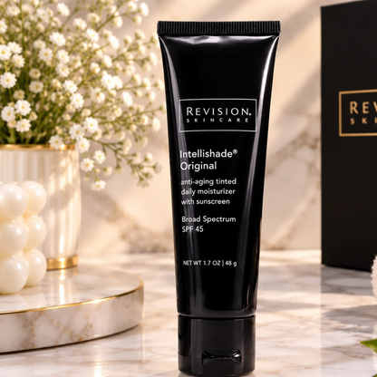 2 New Revision Skincare Intellishade Original Tinted Moisturizer SPF 45, 1.7 oz