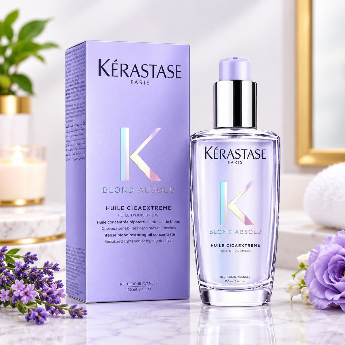 Kerastase Blond Absolu Huile Cicaextreme Hair Oil 100ml 3.4oz