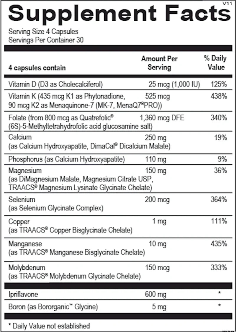 OsteoPrev (120 Capsules) by Ortho Molecular Products 2 Pack