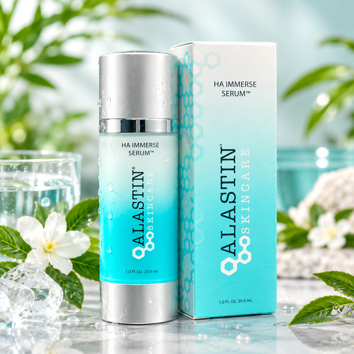 Alastin Skincare HA Immerse Serum ( 1.0 fl.oz / 29.6 ml )2 Pack