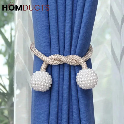 Magnetic Rope Curtain Tiebacks – Pair