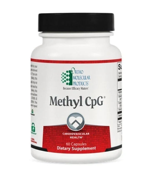 Methyl CPG Ortho Molecular Products Cardiovascular 60 Capsules
