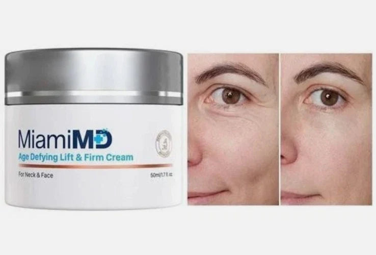 MiamiMD (Miami MD) Age Defying Lift & Firm Cream For Neck And Face - 50ml New