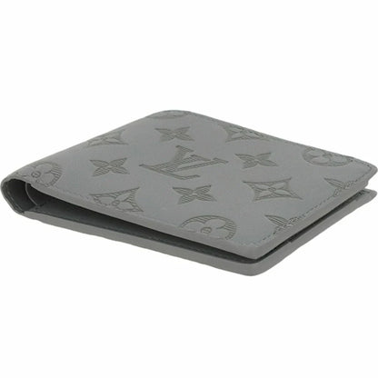 Louis Vuitton Portefeuille Multiple Monogram Shadow Anthracite Gray bifold wallet
