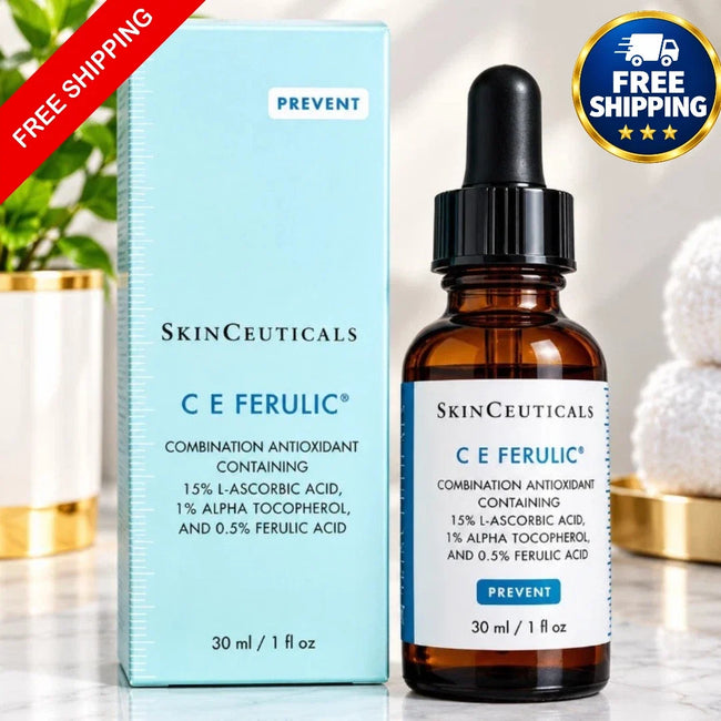 SkinCeuticals CE Ferulic Serum 15% Vitamin C 1oz –Fresh not Oxidized New