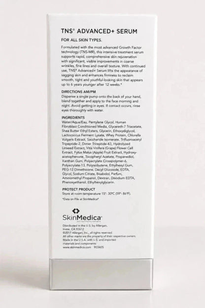 NEW SkinMedica TNS Advanced Serum - 1oz