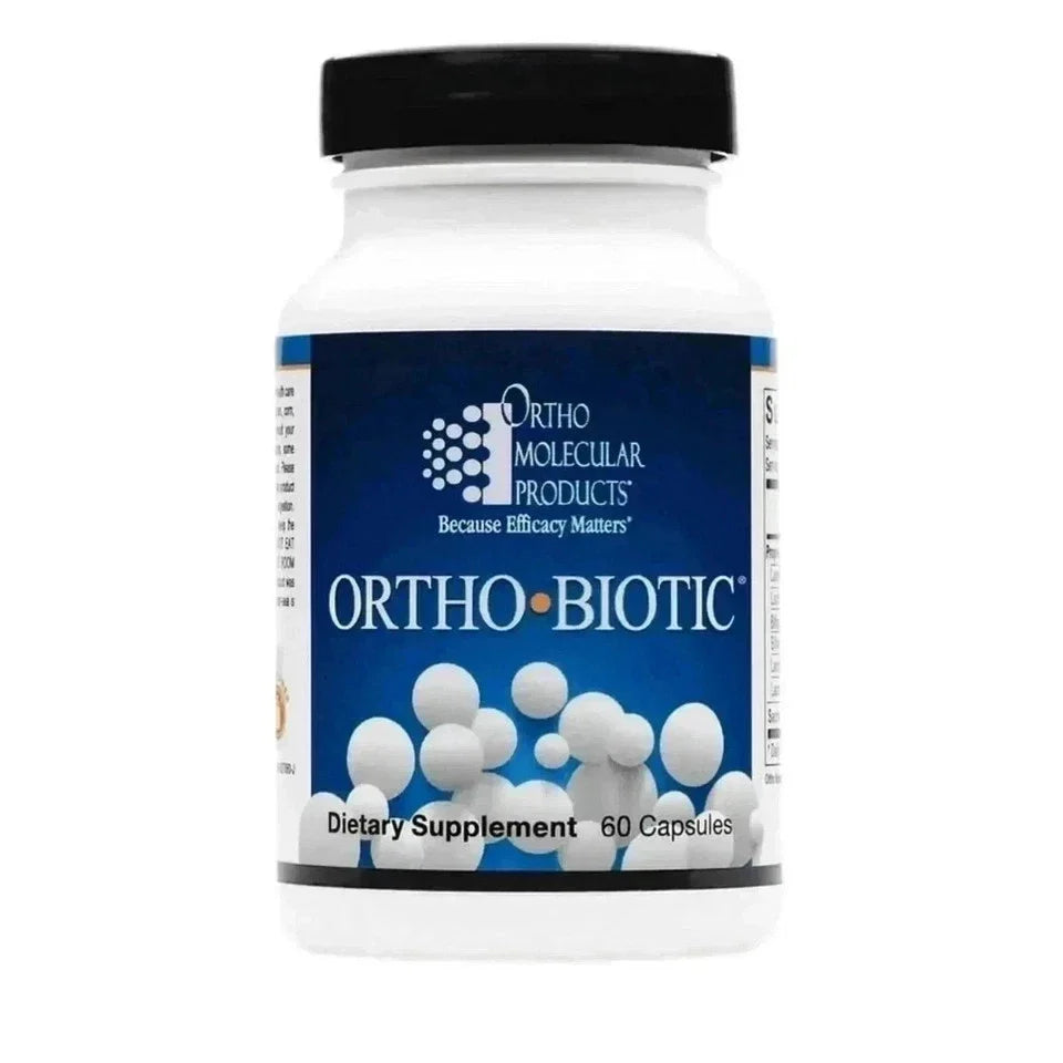 pack of 3 ORTHO BIOTIC 60 CAPSULES Digestive & Gut Wellness Support