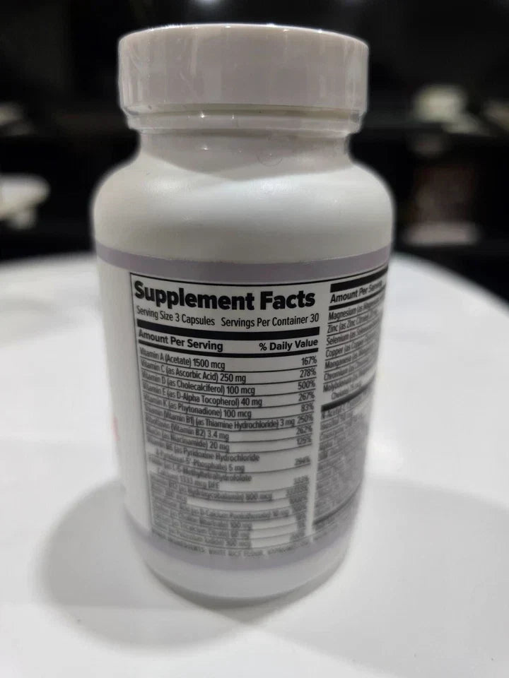 10X Health Optimize Methylated Multivitamin 90 Capsules free shipping.