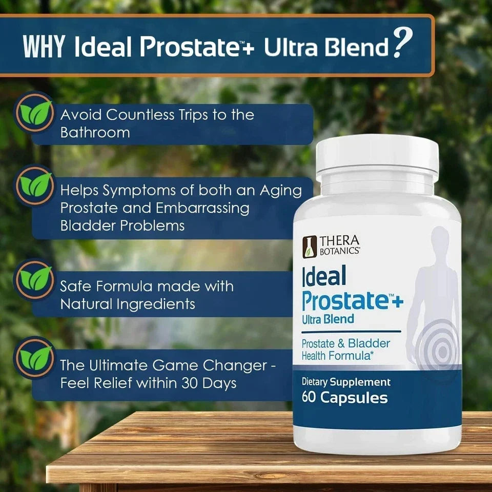 Advanced Men's Prostate Support by Ideal Prostate Plus Ultra Saw Palmetto 60 ct.