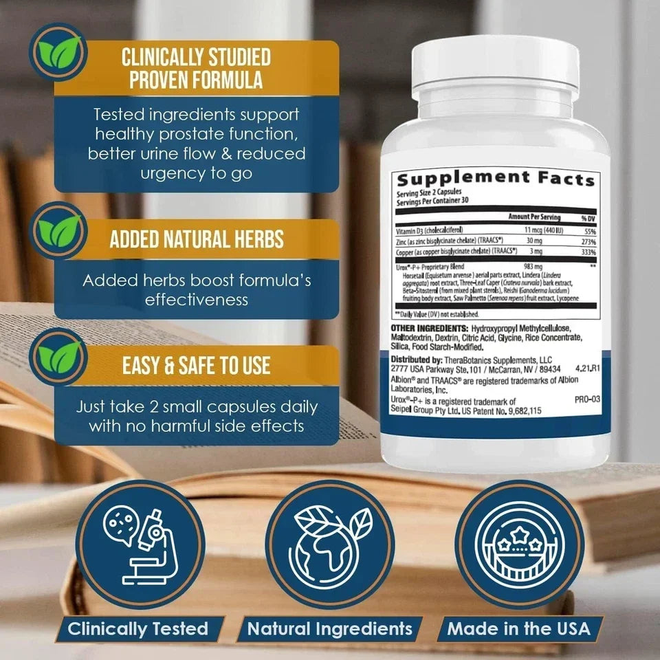 Advanced Men's Prostate Support by Ideal Prostate Plus Ultra Saw Palmetto 60 ct.