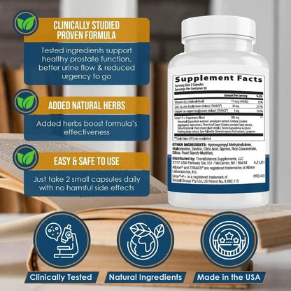Advanced Men's Prostate Support by Ideal Prostate Plus Ultra Saw Palmetto 60 ct.