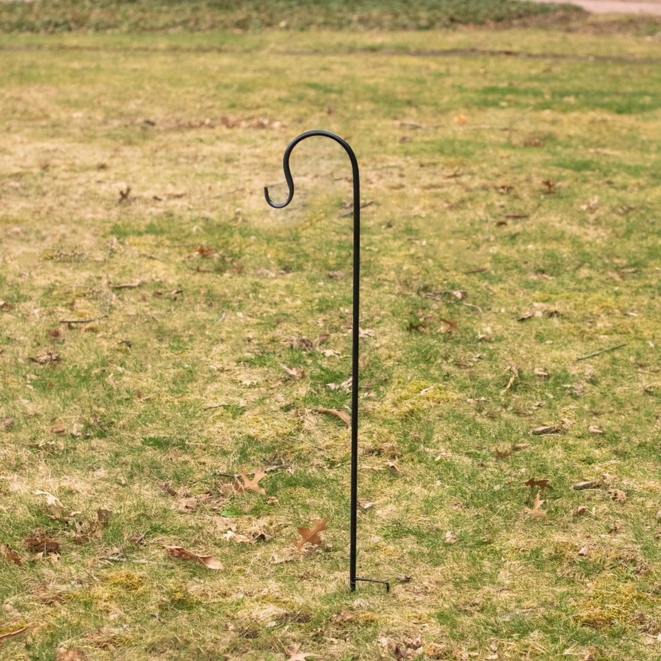 36" Black Garden Sheperd's Hook