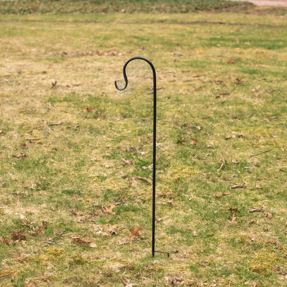 36" Black Garden Sheperd's Hook