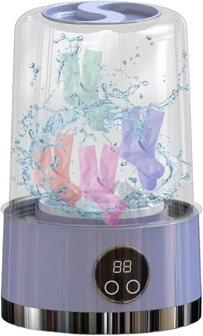 Wireless Charging Mini Washing Machine